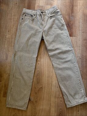 Levi's woman’s Striped Jeans